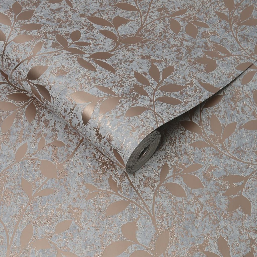 milan trail rose gold wallpaper