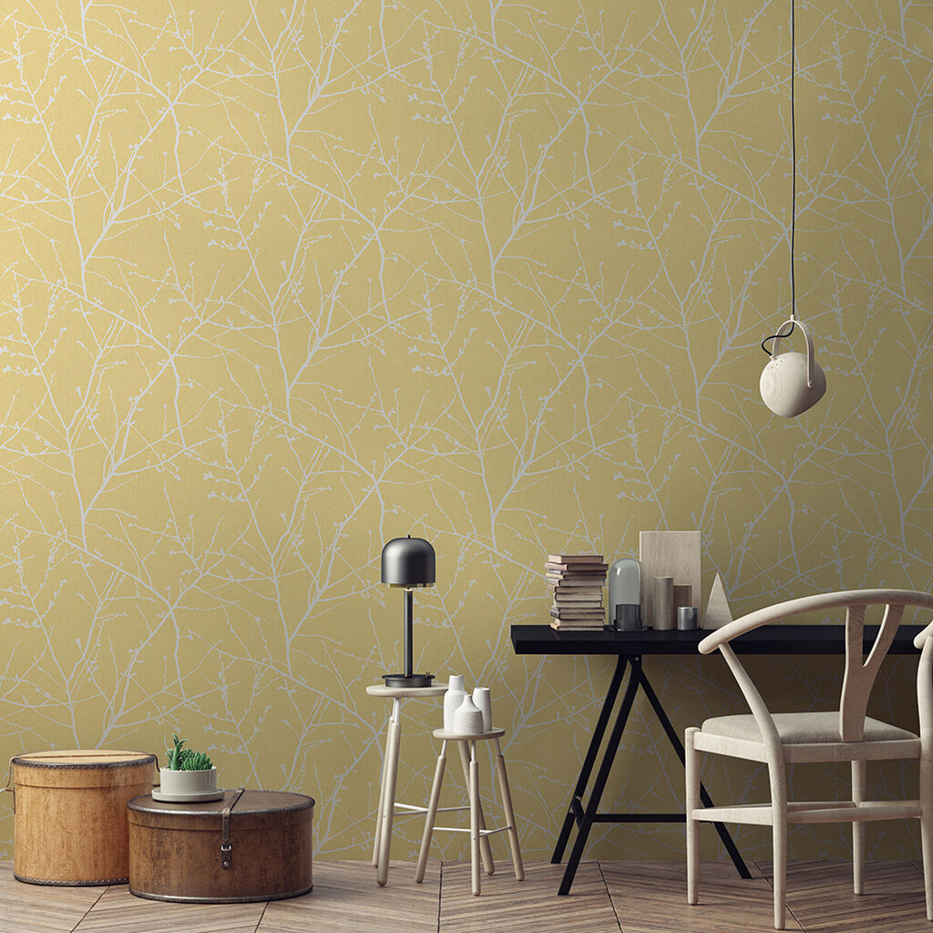 innocence yellow wallpaper