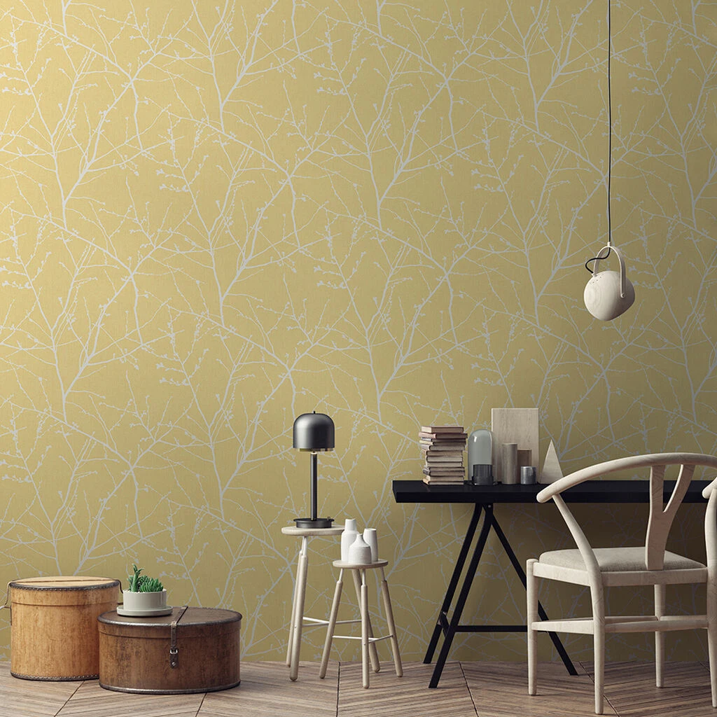 innocence yellow wallpaper