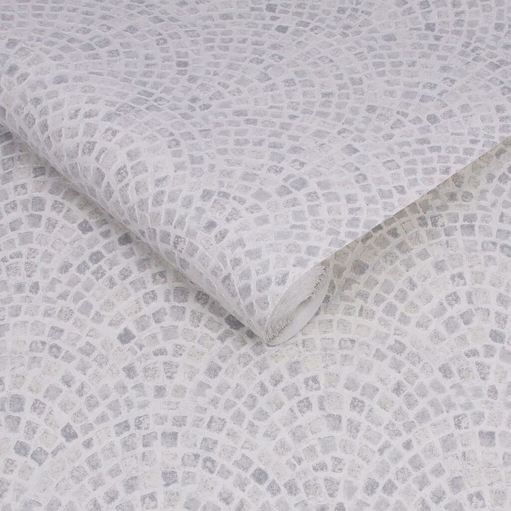 trajan tile grey wallpaper
