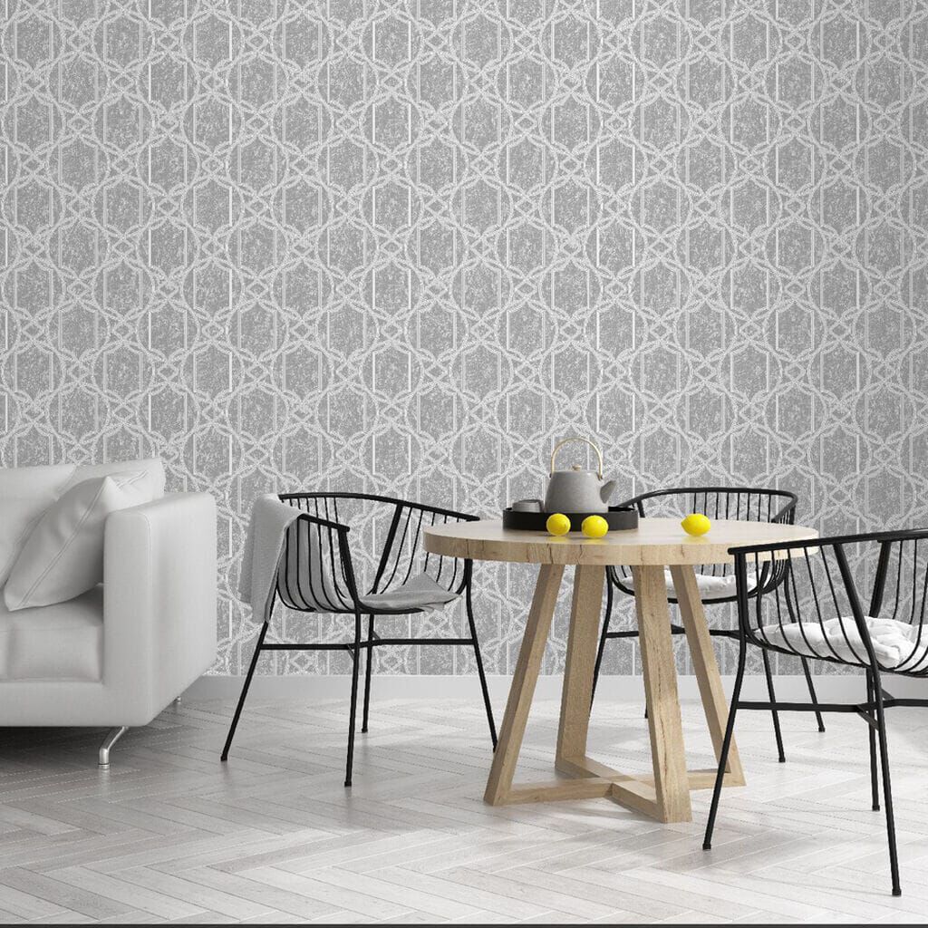 deco geo midnight wallpaper