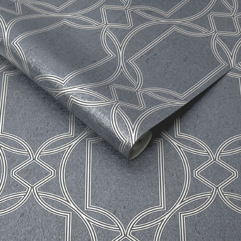 deco geo midnight wallpaper