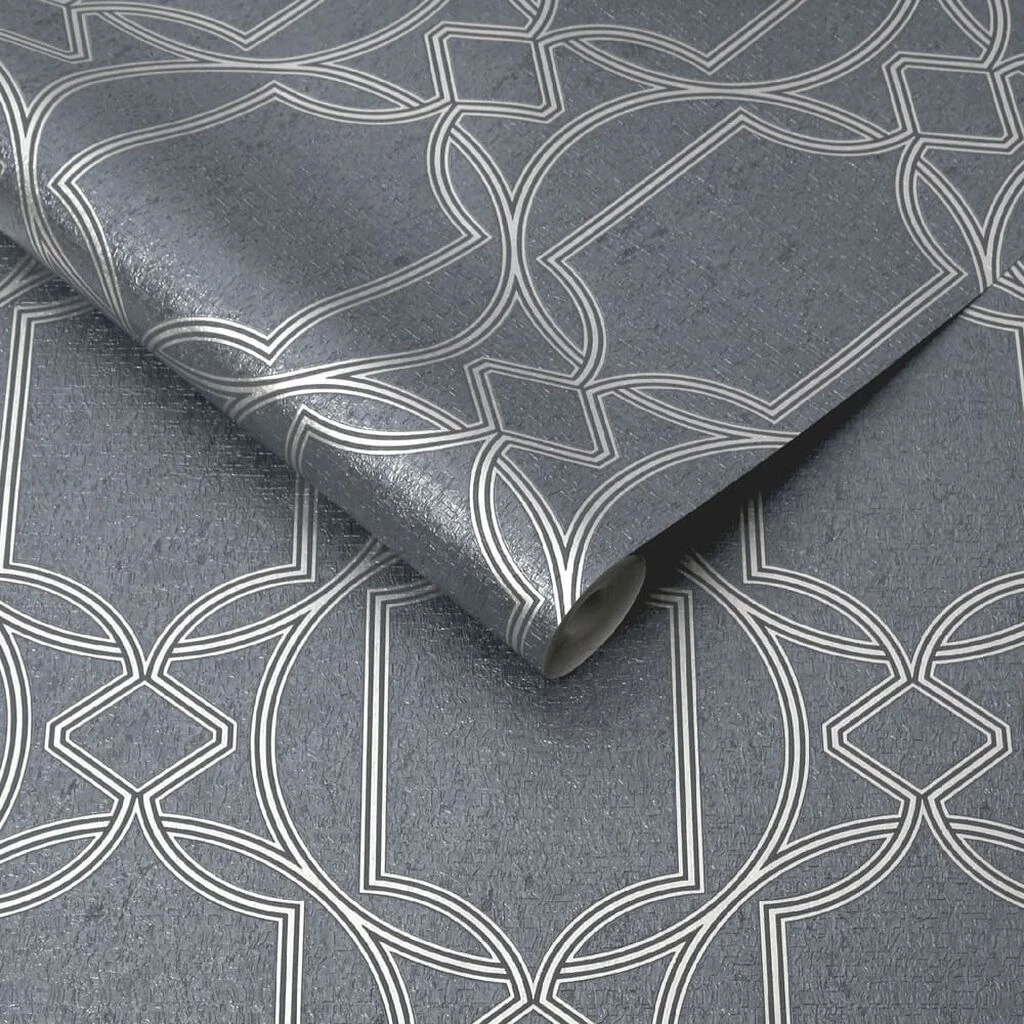 deco geo midnight wallpaper