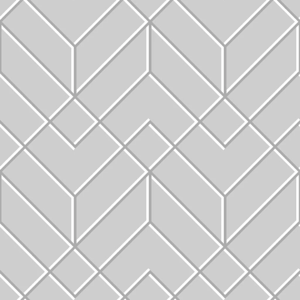 losanges filaires silver wallpaper