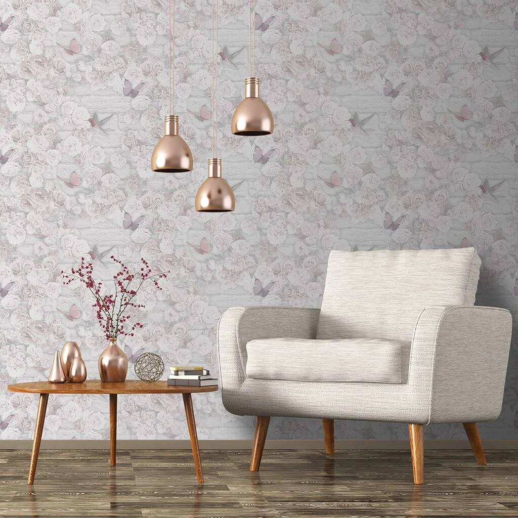 flower wall wallpaper