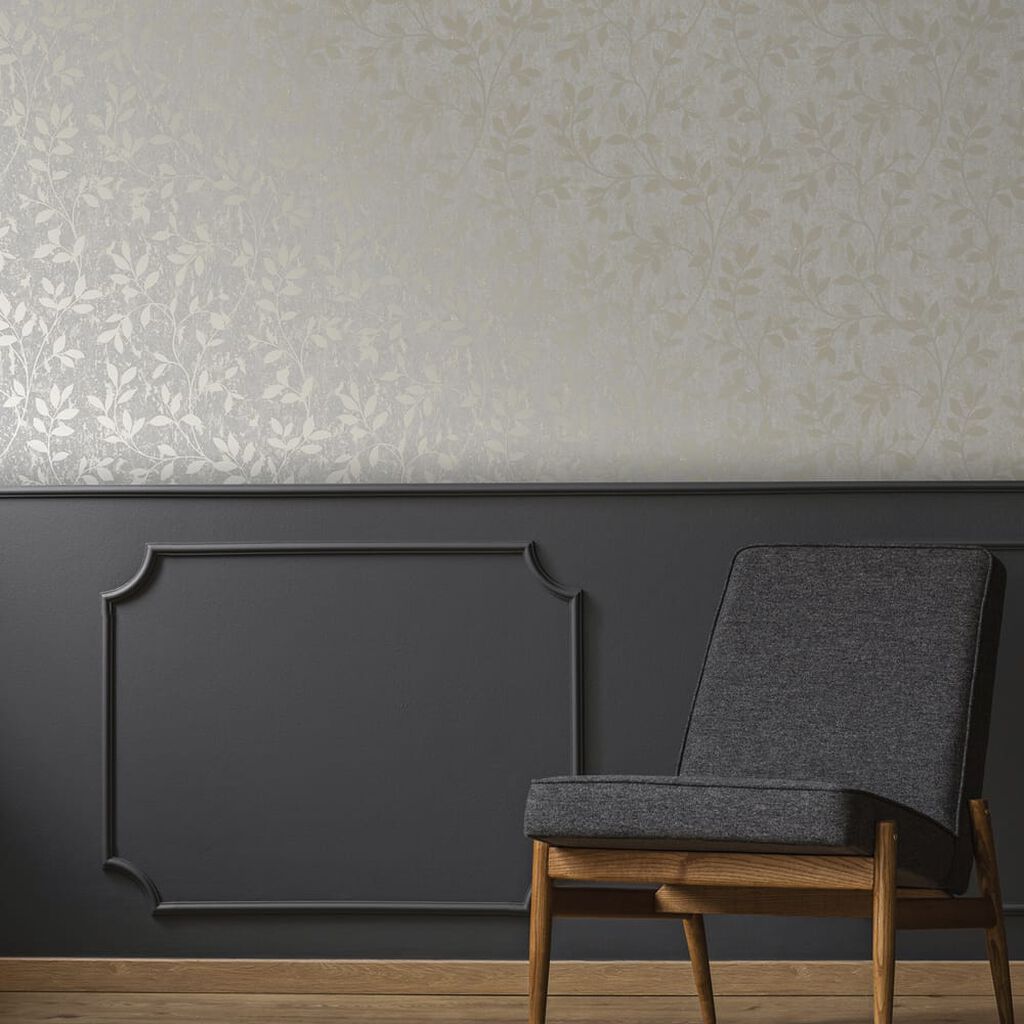 milan trail taupe wallpaper