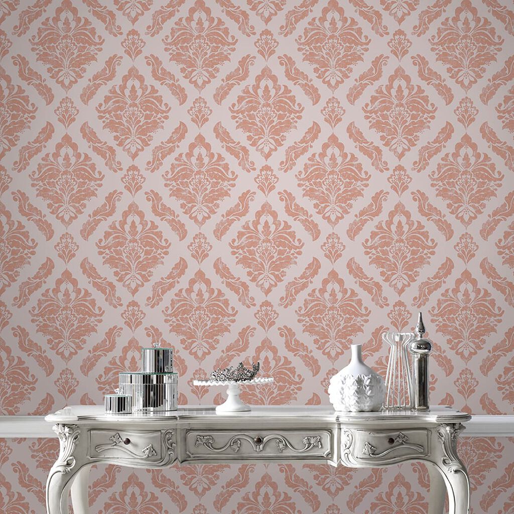 damaris rose gold wallpaper