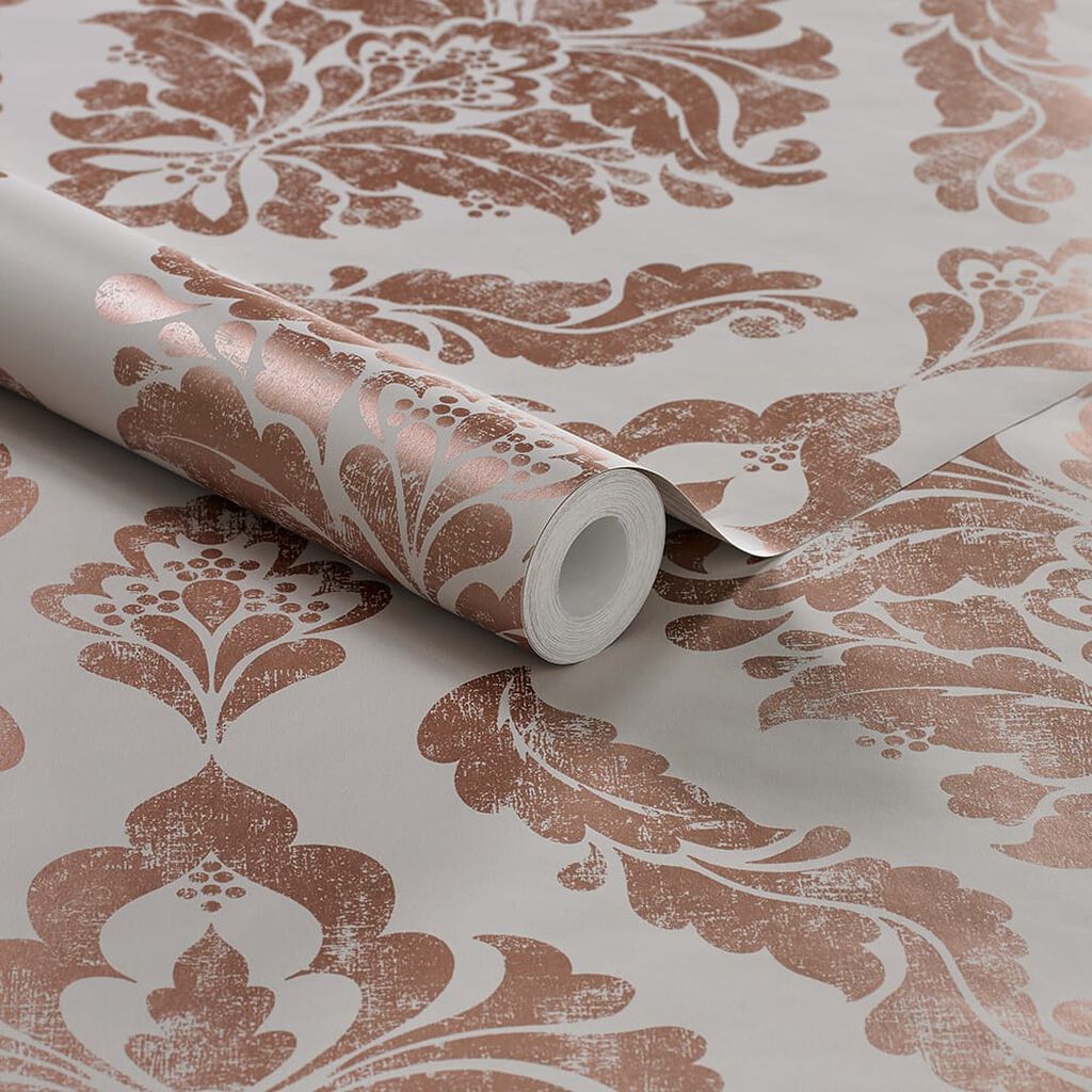 damaris rose gold wallpaper