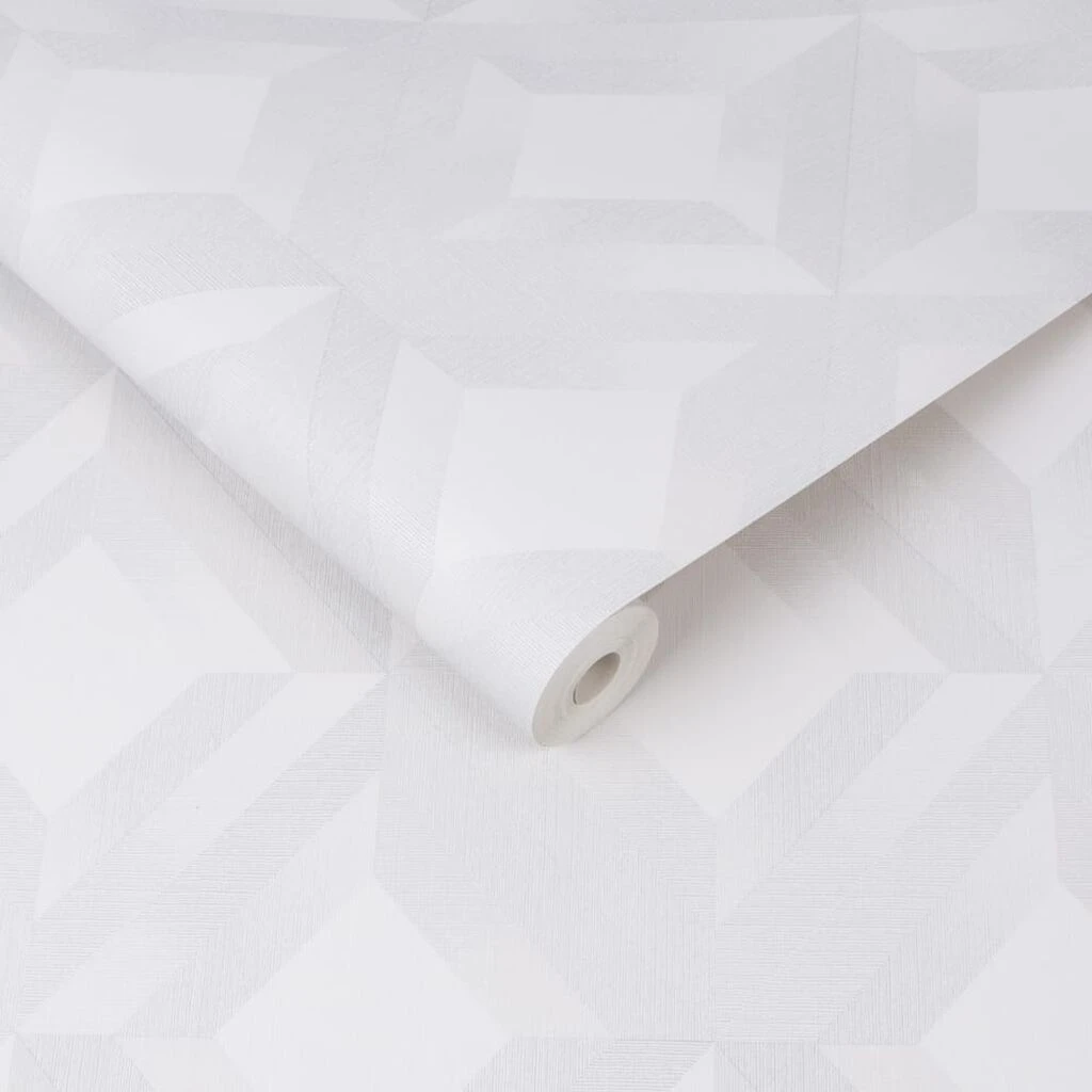 arabella geometric neutral wallpaper