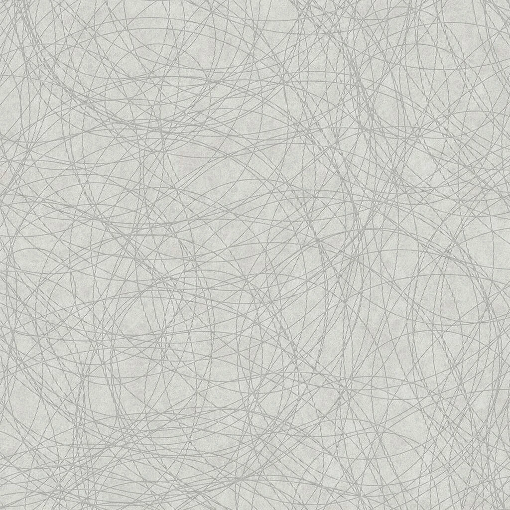 twist white and silver wallpaper