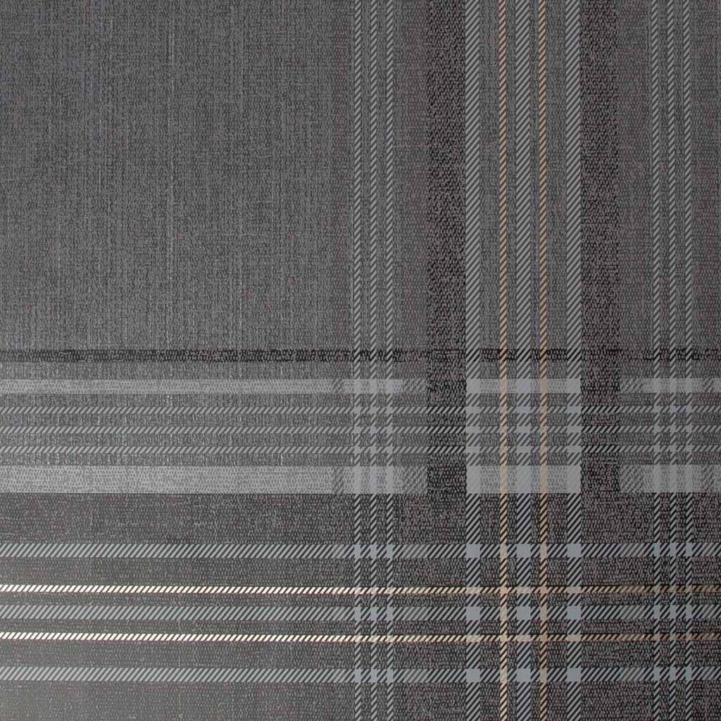 rhea plaid charcoal wallpaper