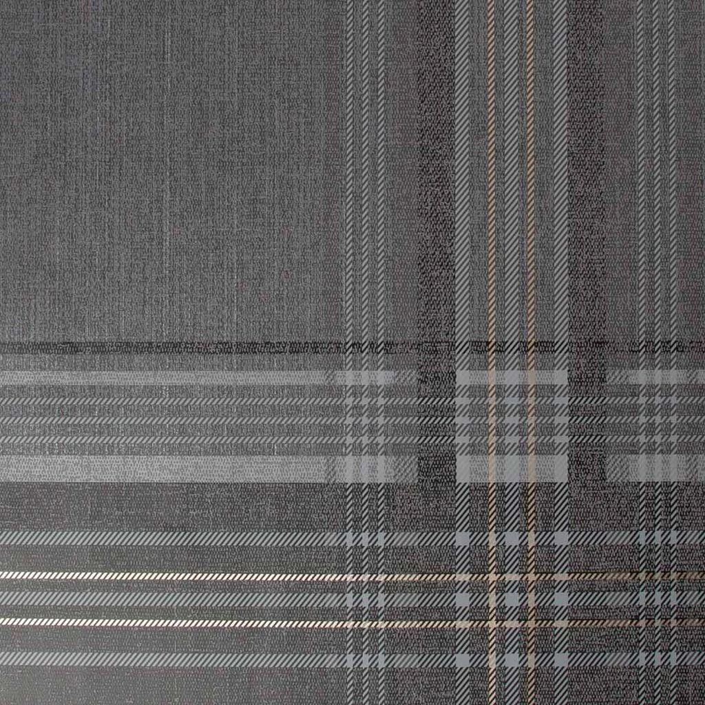 rhea plaid charcoal wallpaper