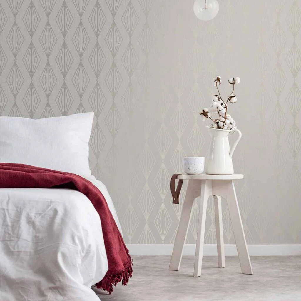 marquise geo pearl wallpaper