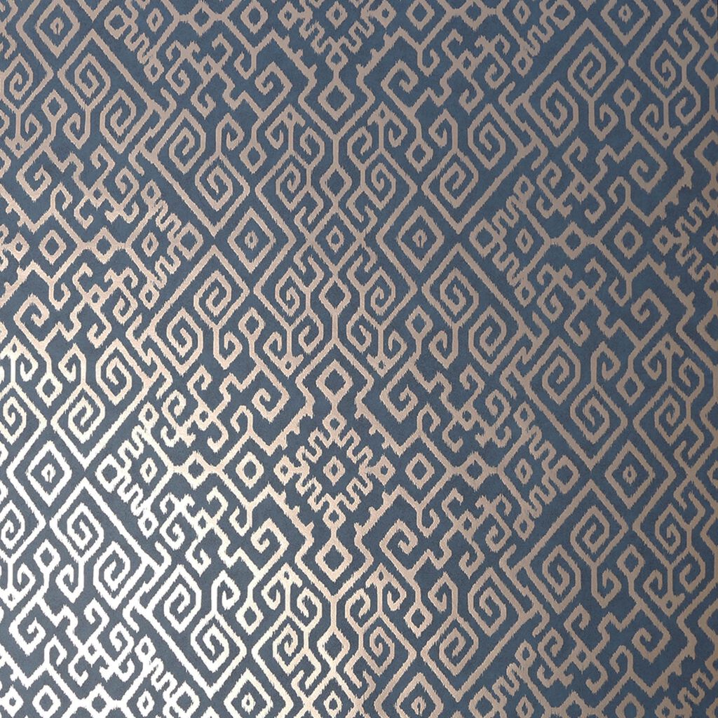 bazaar navy wallpaper