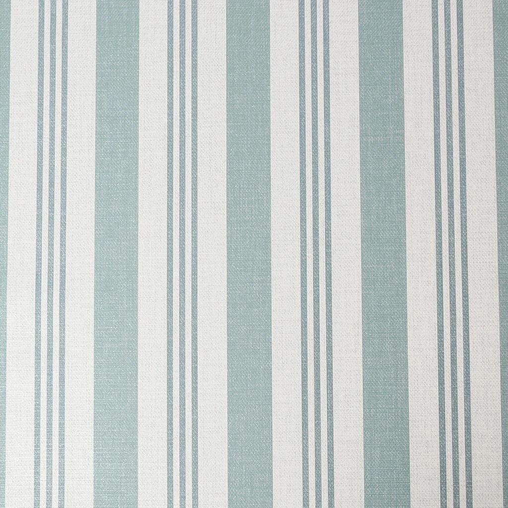 glitter stripe duck egg wallpaper