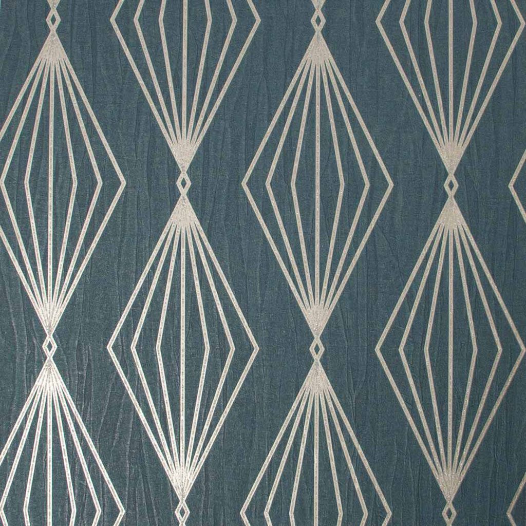 marquise geo emerald wallpaper