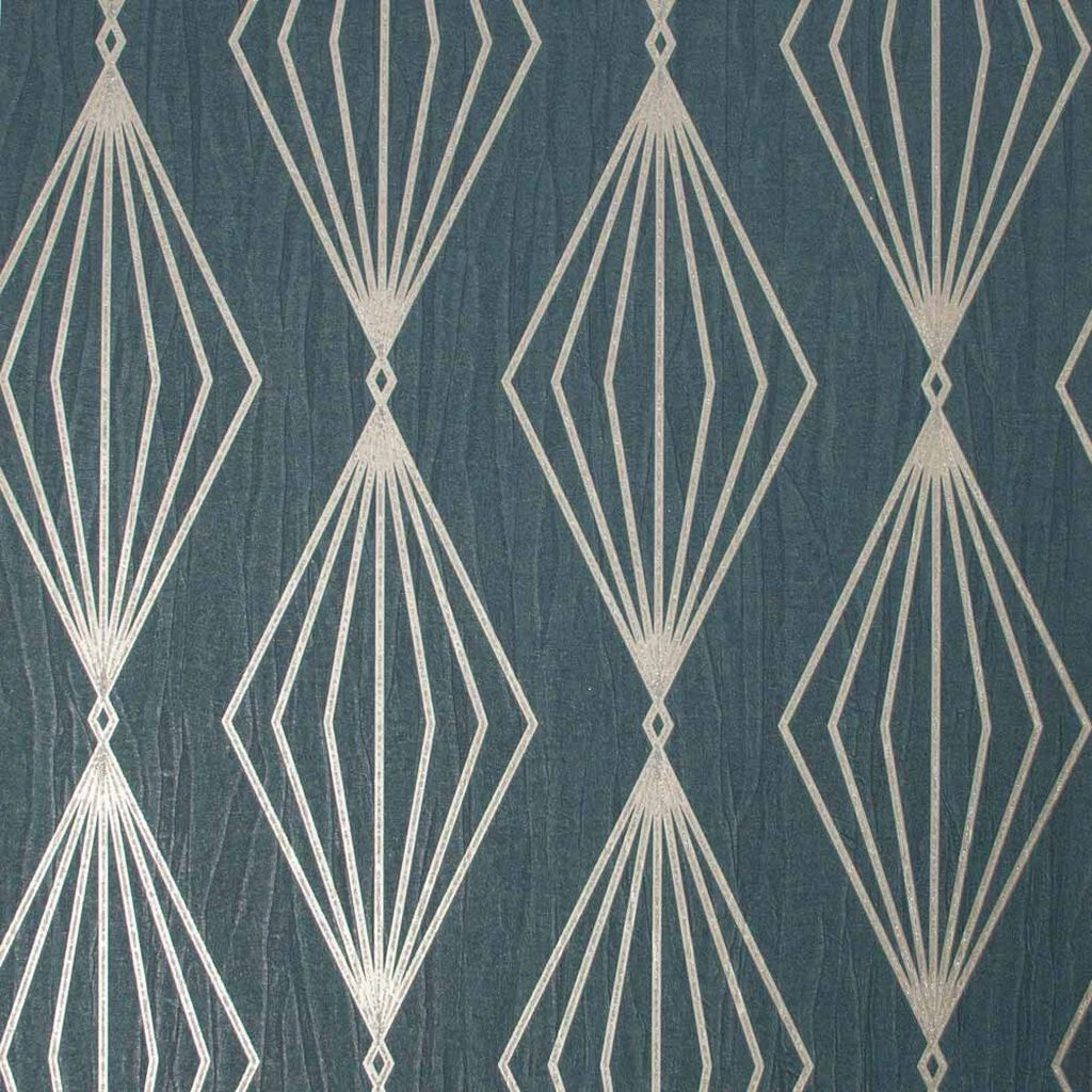 marquise geo emerald wallpaper