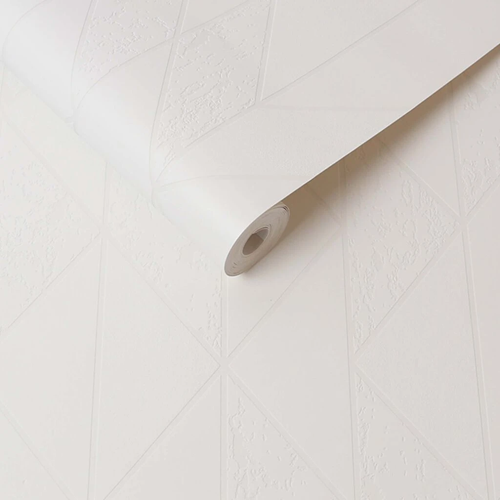 milan geo paintable wallpaper