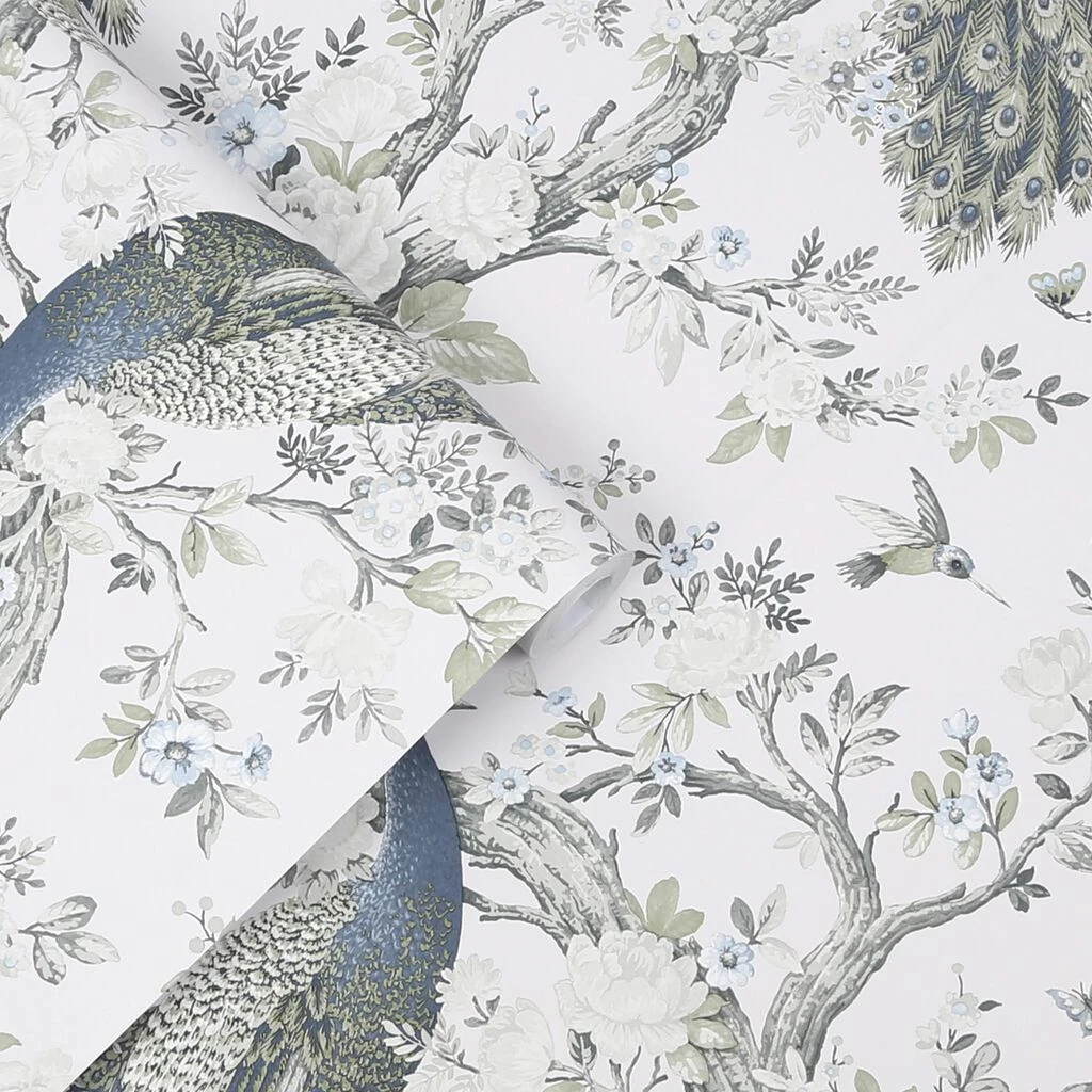 laura ashley belvedere midnight wallpaper