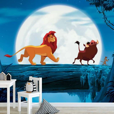 disney hakuna matata mural