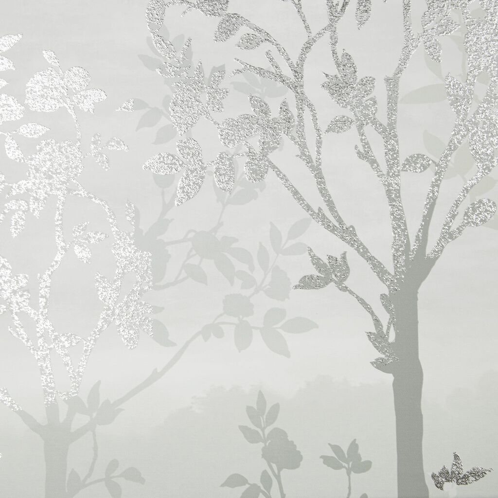 misty woodland printed canvas