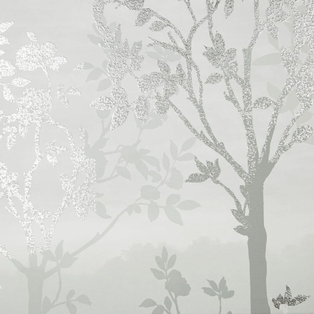misty woodland printed canvas