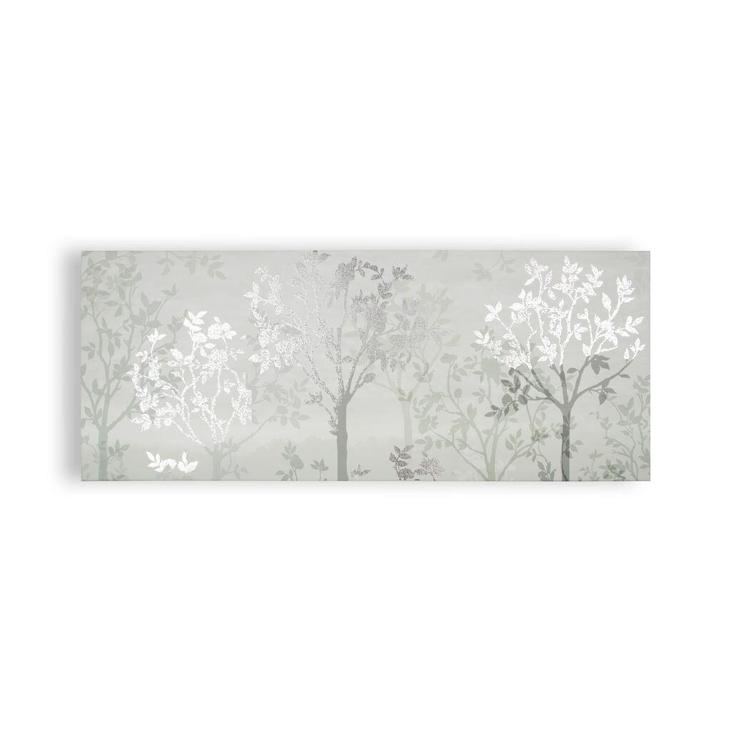 misty woodland printed canvas