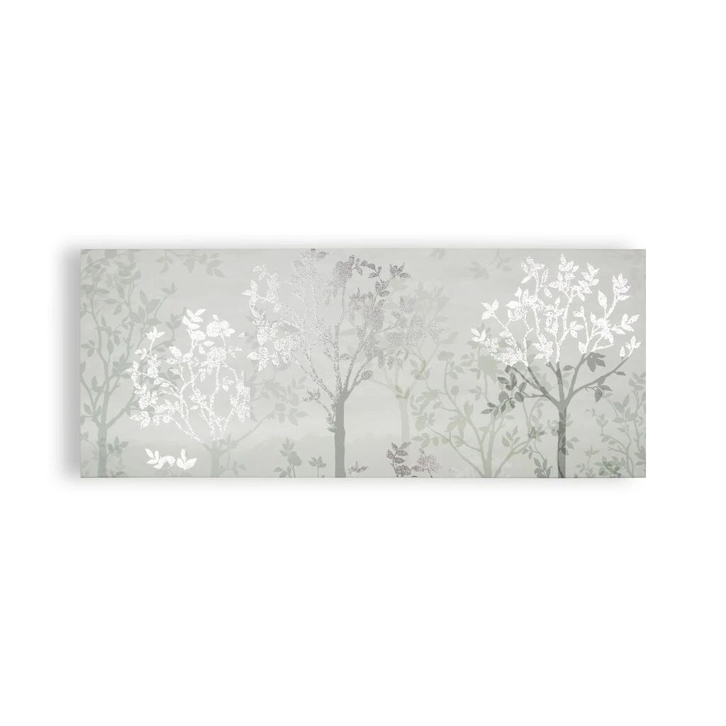 misty woodland printed canvas