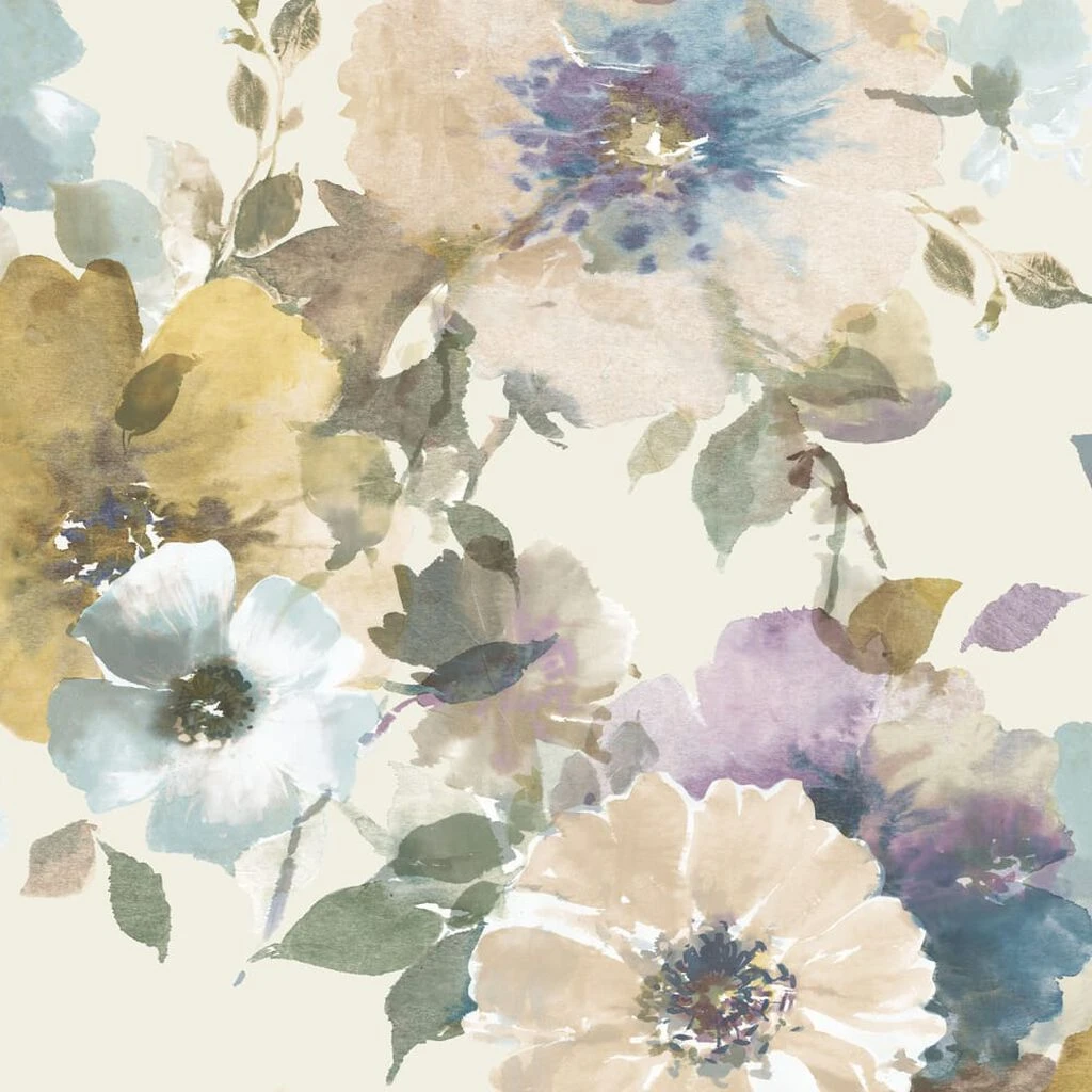 transform cyprus floral multi wallpaper