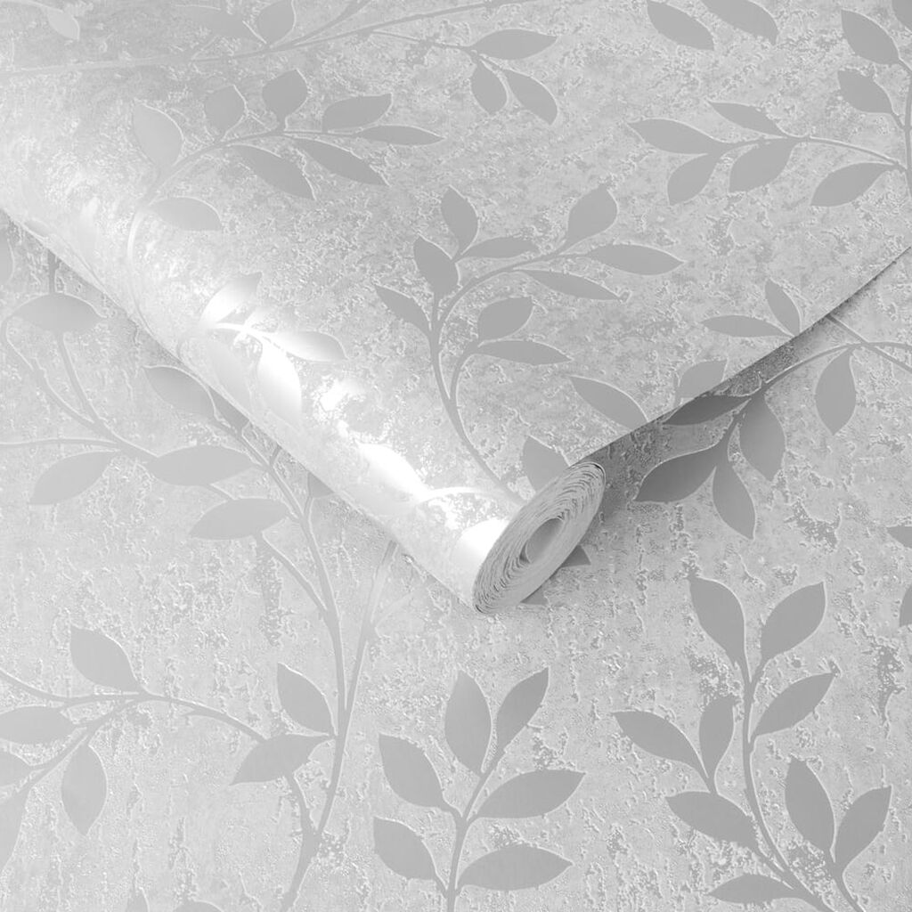 milan trail silver wallpaper
