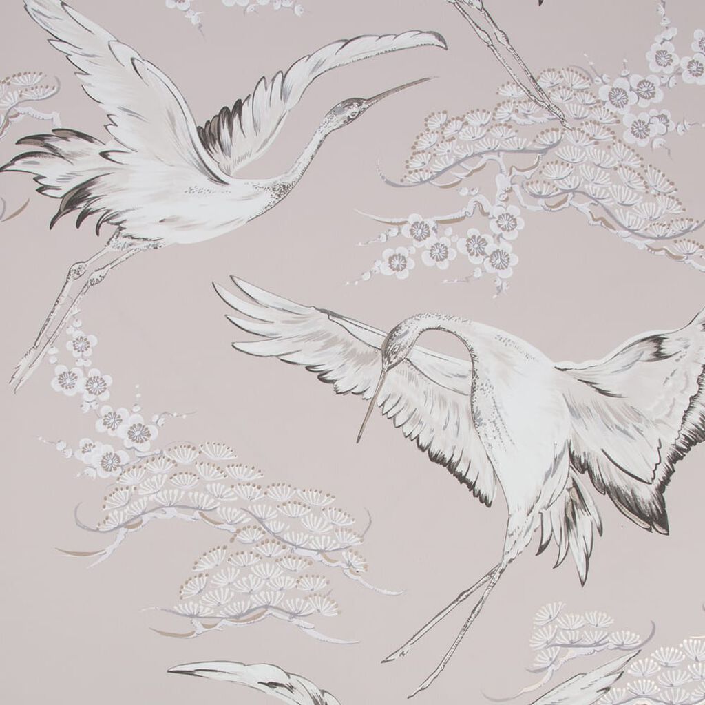 crane pink wallpaper