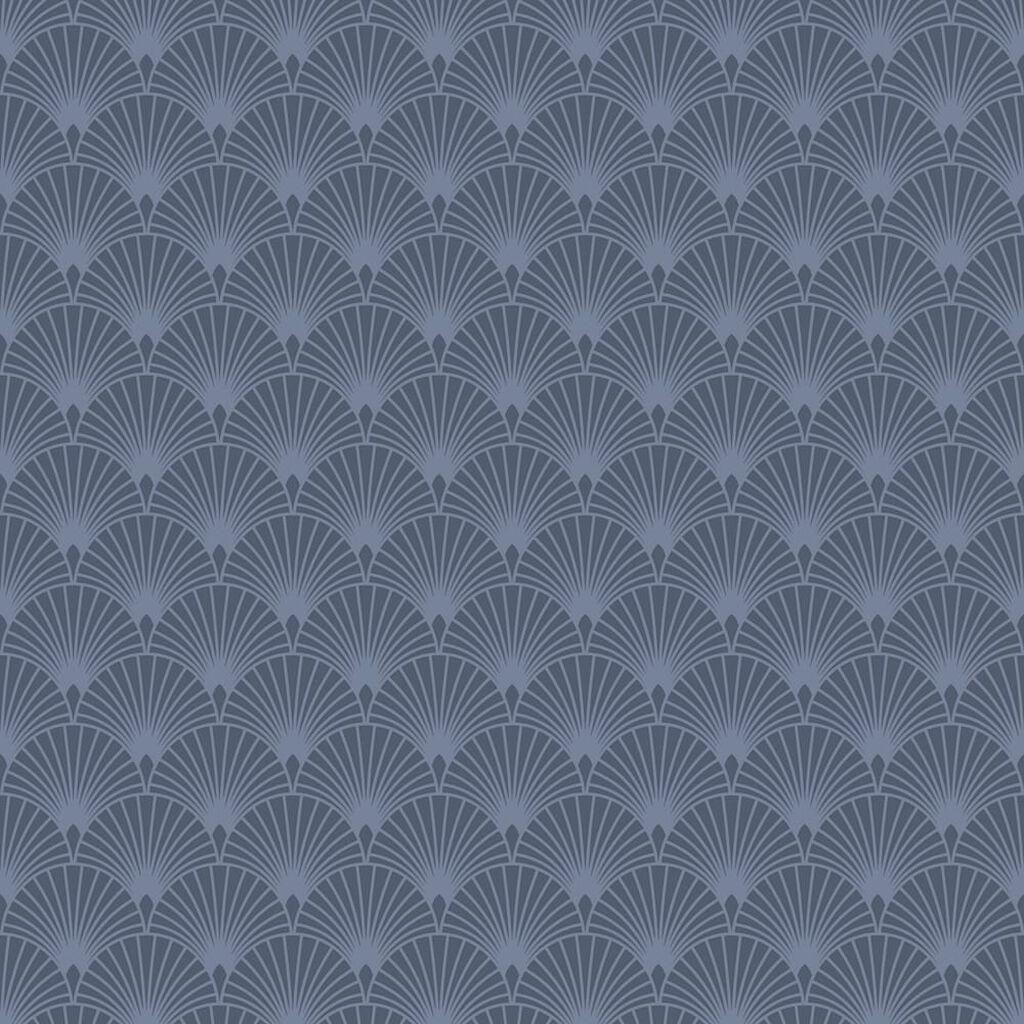 ecailles gatsby blue mica wallpaper