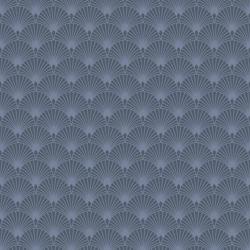 ecailles gatsby blue mica wallpaper