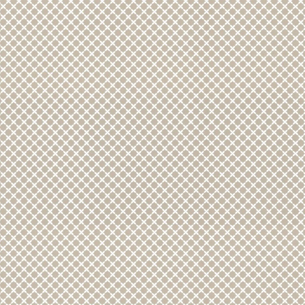 trellis taupe wallpaper