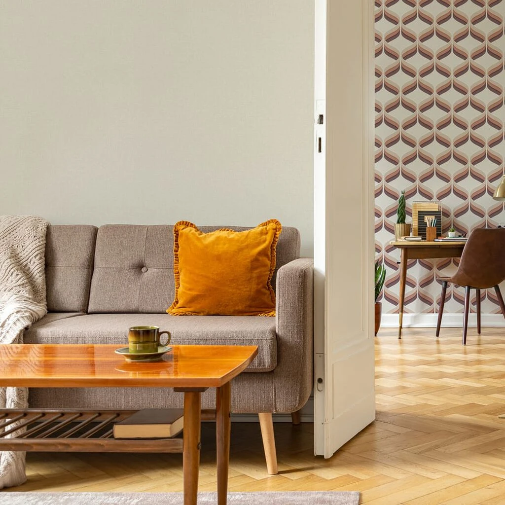 fresca plain natural wallpaper