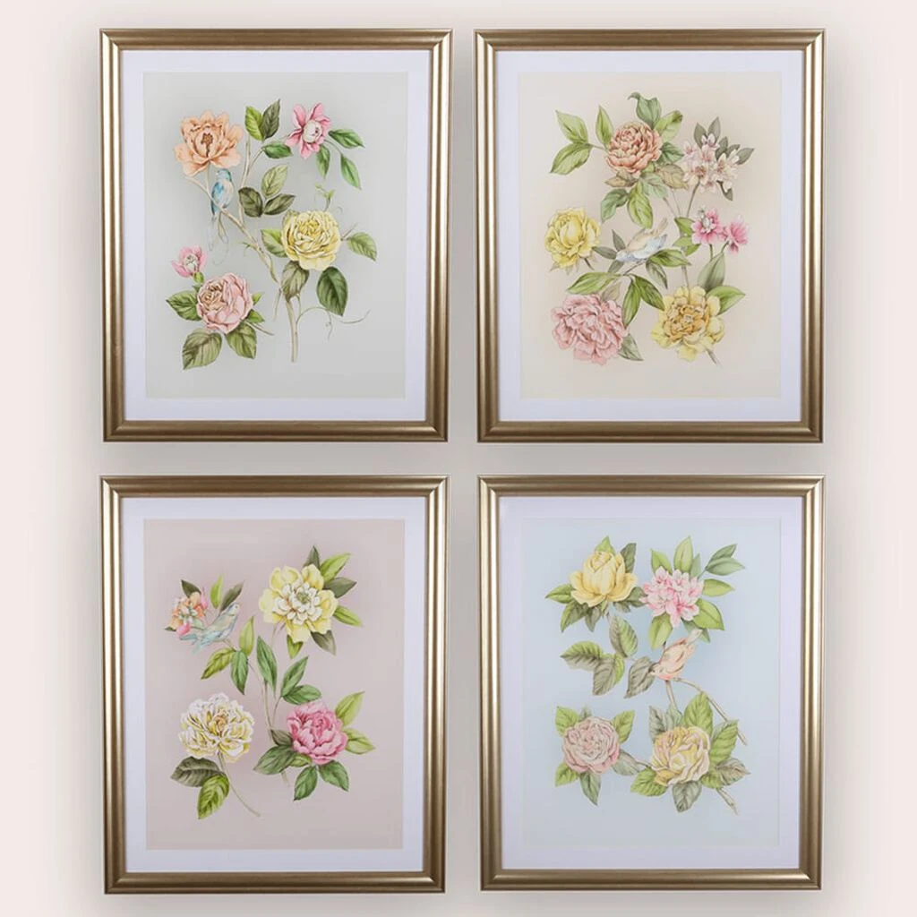 Roisin Pale Sage Leaf Framed Print