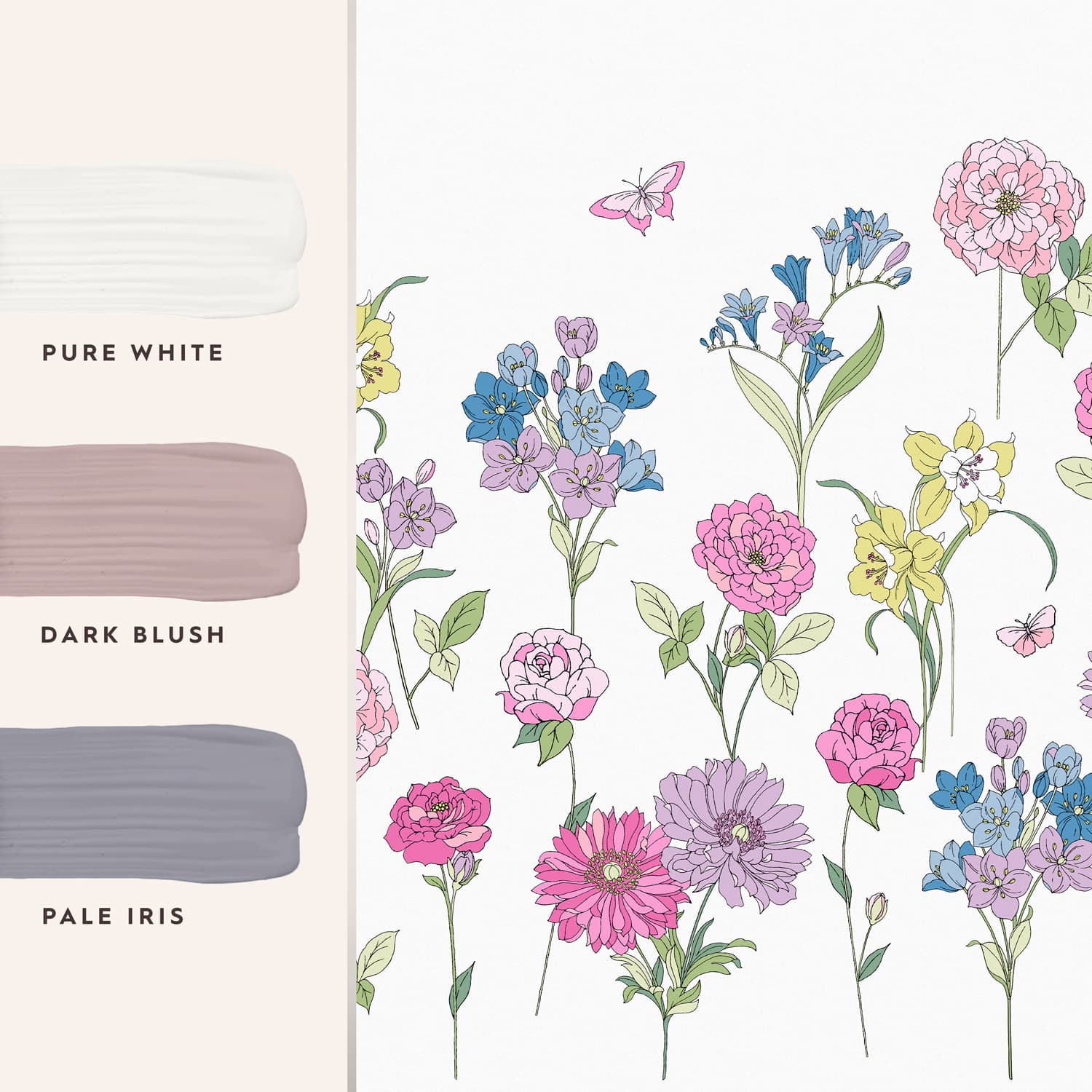 Laura Ashley Gilly Fixed Width Wall Mural