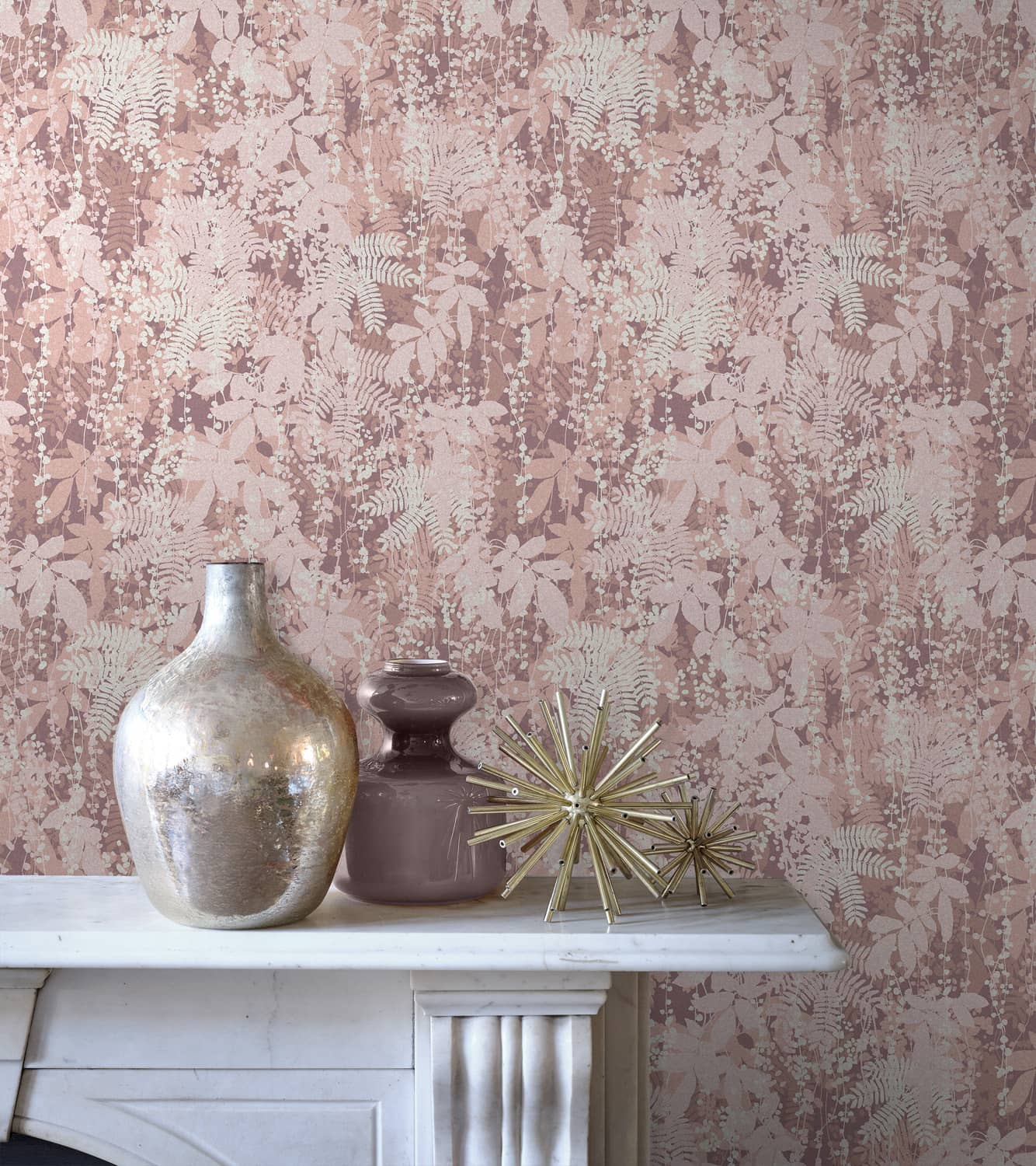 Canopy Antique Rose Wallpaper