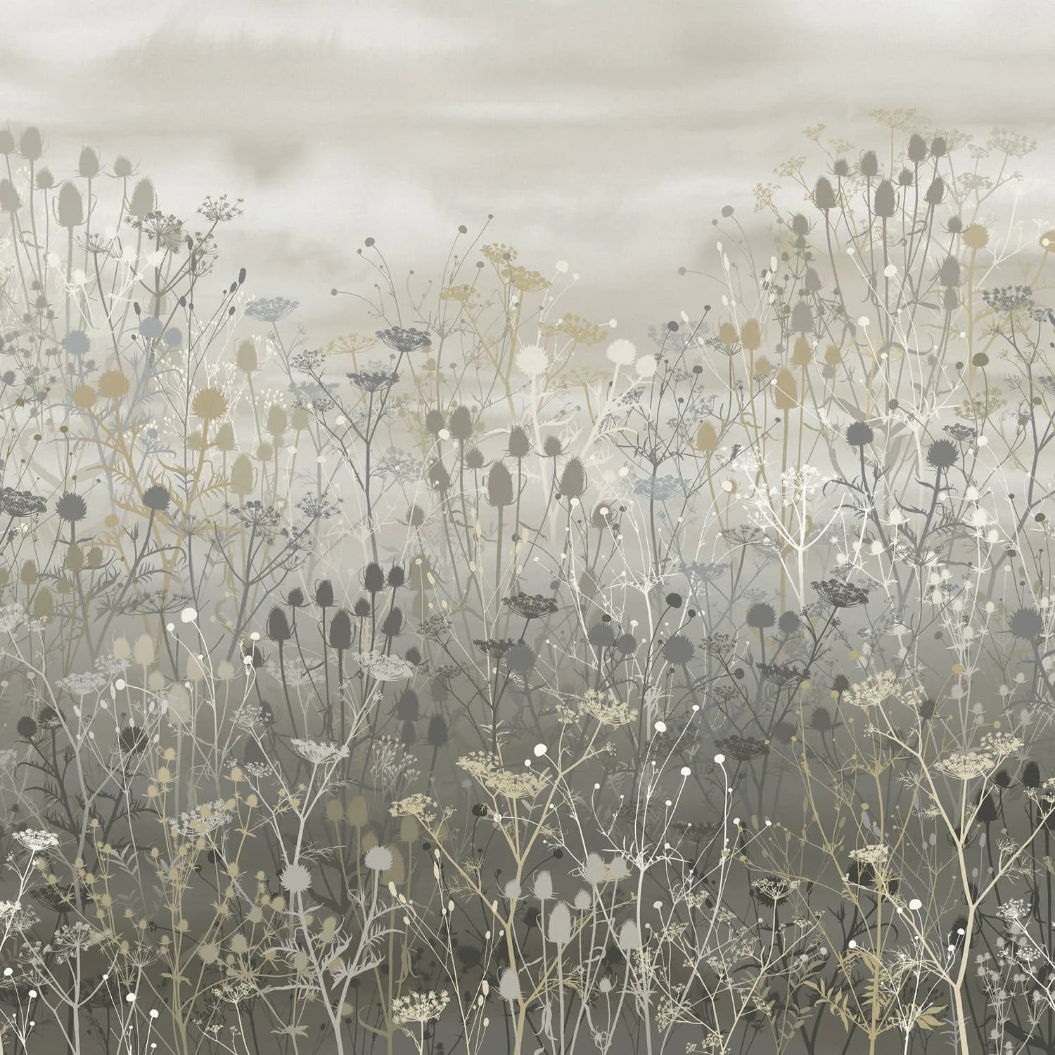 Tania's Garden Pebble Fixed Width Wall Mural