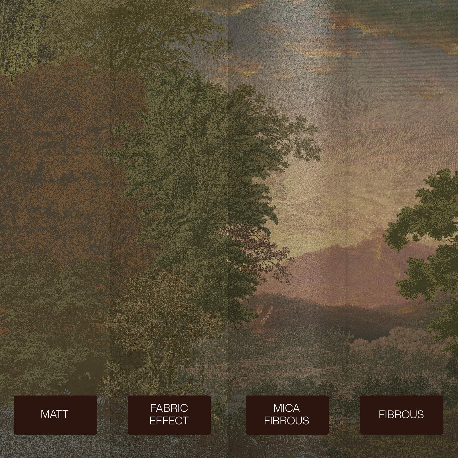 Sketch Forest Morning Bespoke Mural