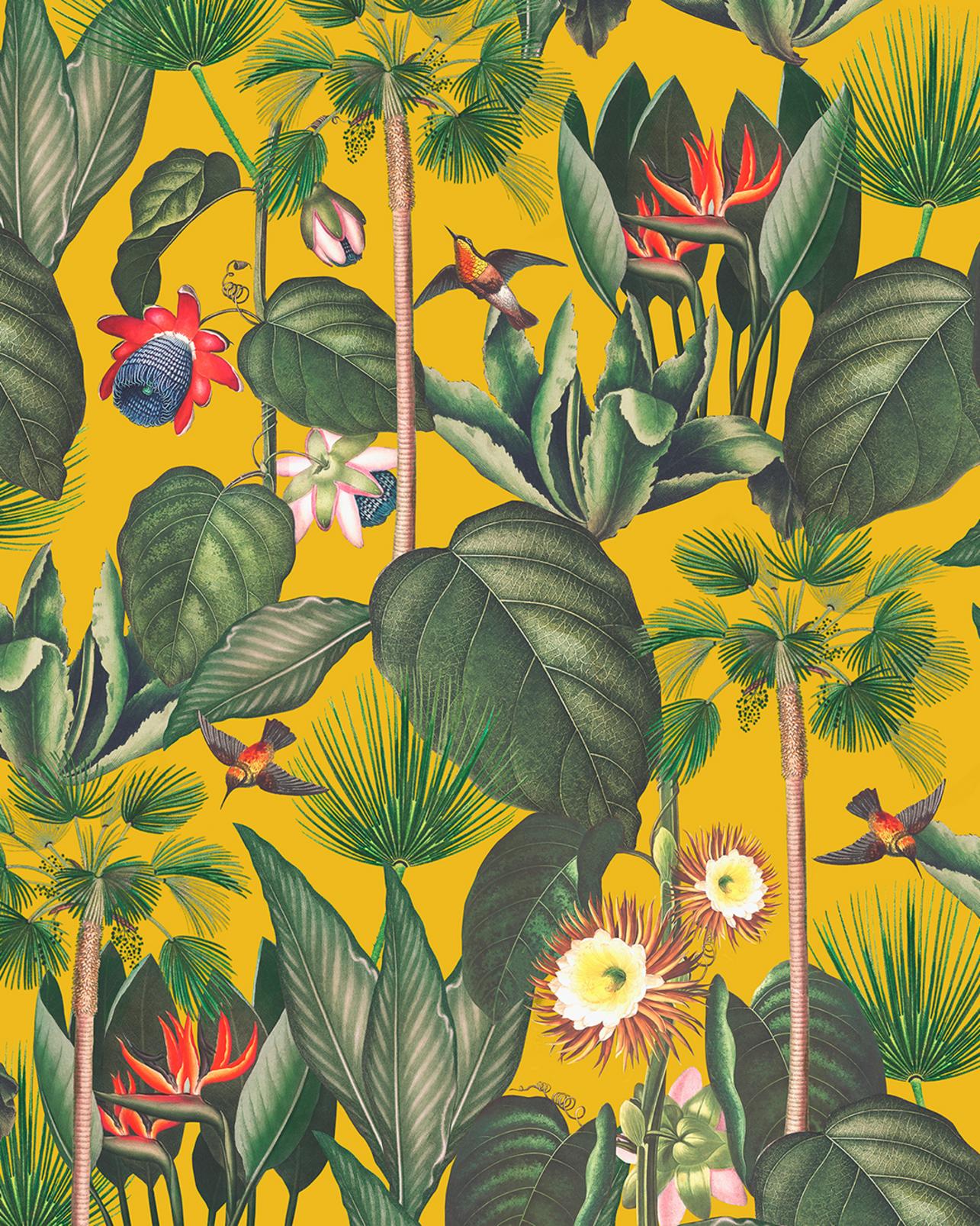Botanique Jungle Sol Bespoke Mural