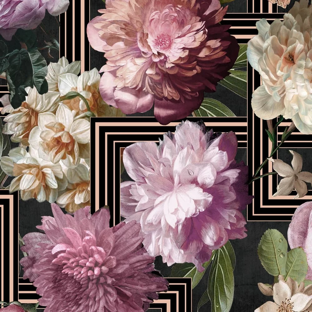 Transform Peel and Stick Bouquet Self-Adhesive Wallpaper