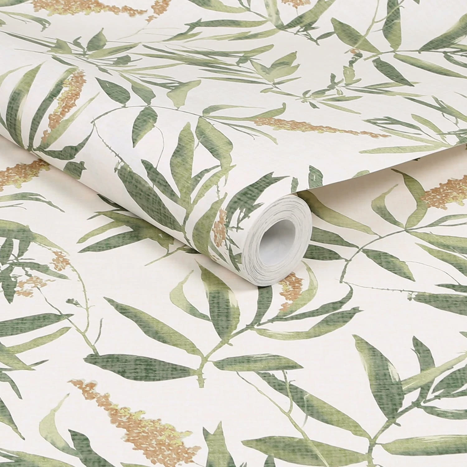Cascade Green Wallpaper