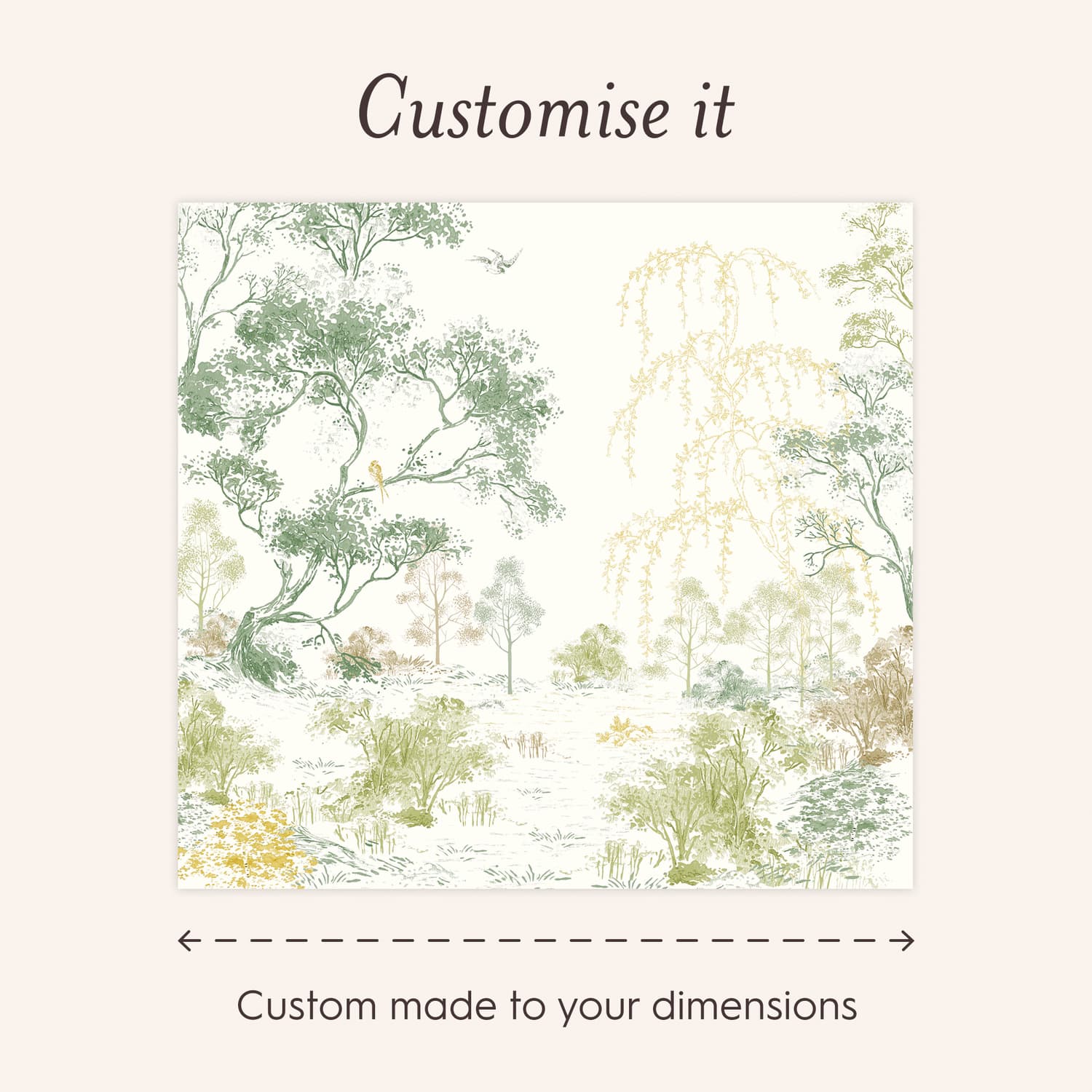 Laura Ashley Talbenny Hedgerow Bespoke Mural