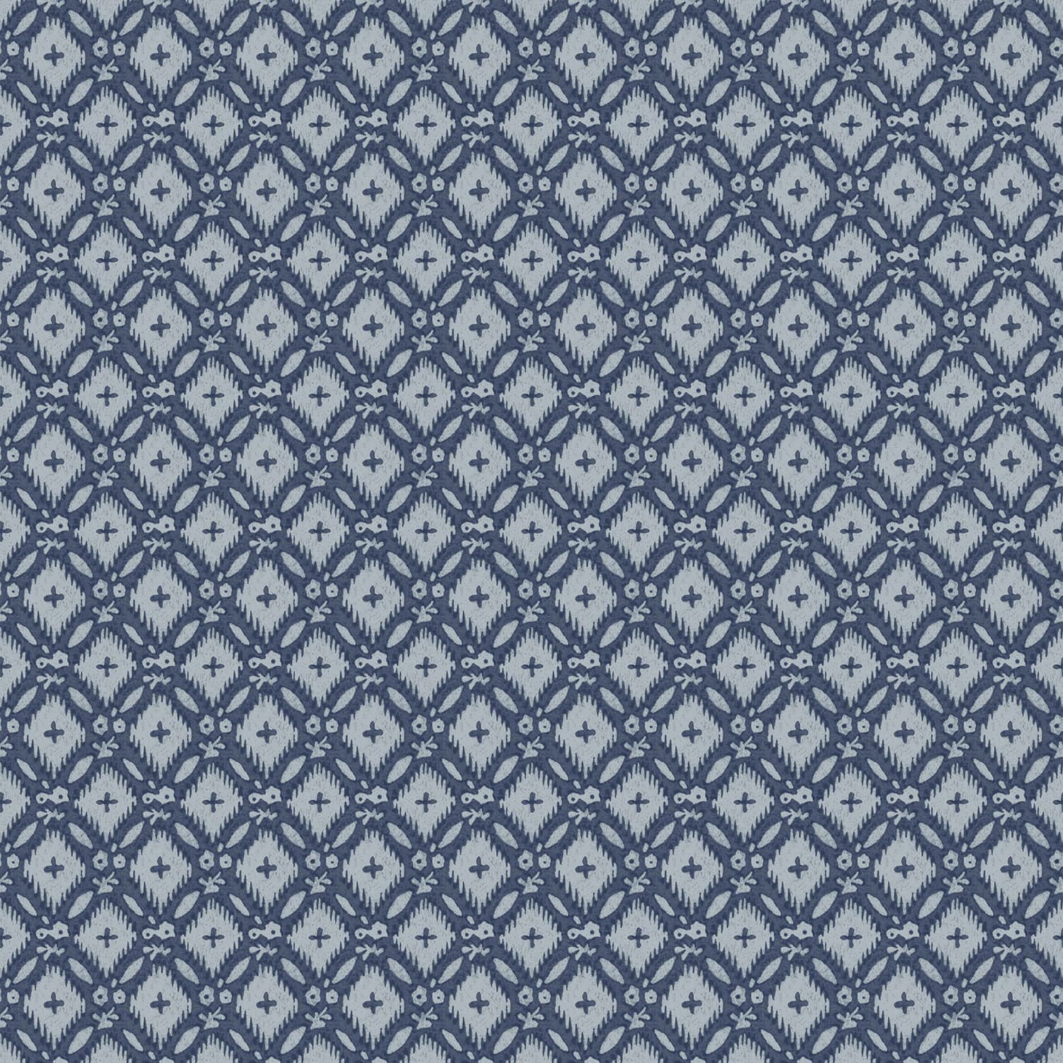 Laura Ashley Whitebrook Dusky Seaspray Blue Wallpaper