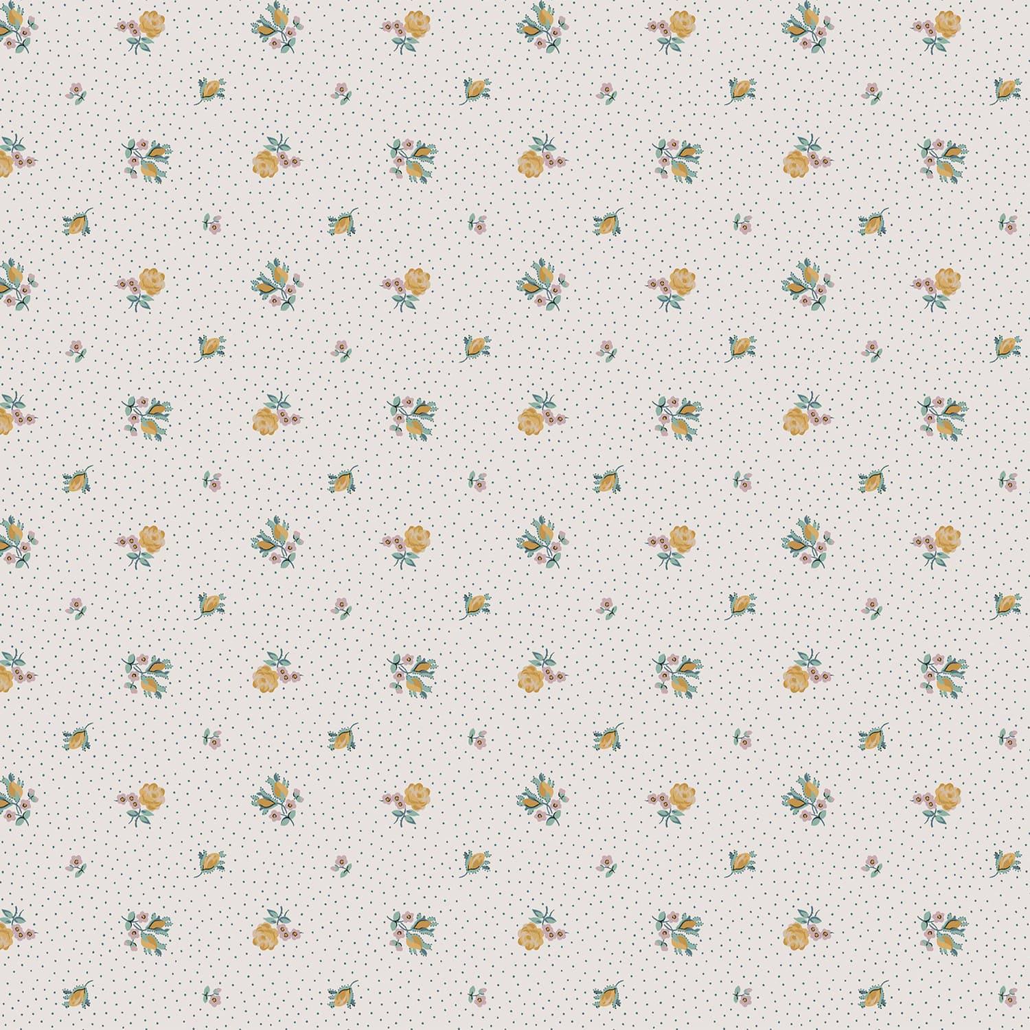 Laura Ashley Claudia’s Friend Pale Ochre Yellow Wallpaper