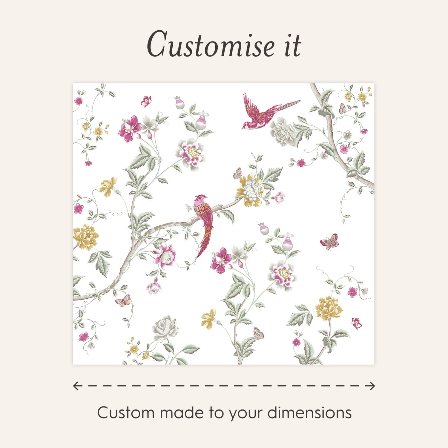 Laura Ashley Summer Palace Peony Bespoke Mural