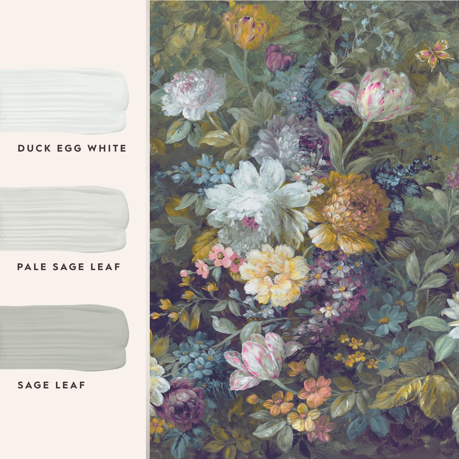 Laura Ashley Mathilde Bespoke Mural