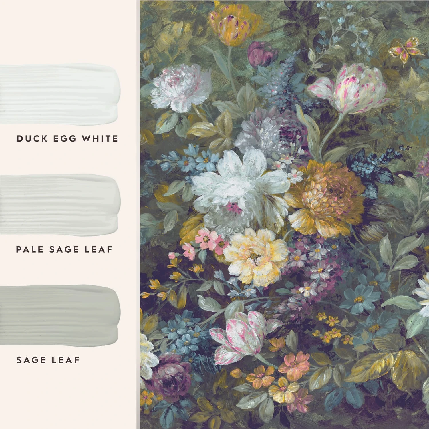Laura Ashley Mathilde Bespoke Mural