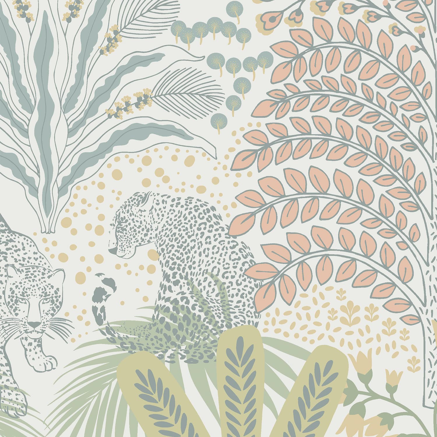 Savannah Pastels Wallpaper